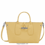 Roseau Handbag M Women Longchamp 8RTH80105 Corn - Image 5