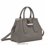 Roseau Handbag M Women Longchamp 8RTH80108 Turtledove - Image 3