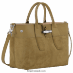 Roseau Handbag M Women Longchamp 8RTH80118 Bronze - Image 3
