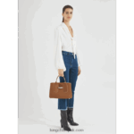 Roseau Handbag M Women Longchamp 8RTH80121 Cognac - Image 2