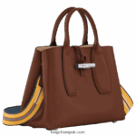 Roseau Handbag M Women Longchamp 8RTH8097 Ebony - Image 3