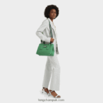 Roseau Handbag M Women Longchamp 8RTH8098 Grass/Green Light - Image 2
