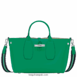 Roseau Handbag M Women Longchamp 8RTH8098 Grass/Green Light - Image 5