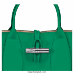 Roseau Handbag M Women Longchamp 8RTH8098 Grass/Green Light - Image 7