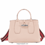 Roseau Handbag M Women Longchamp 8RTH8099 Pale Pink