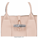 Roseau Handbag M Women Longchamp 8RTH8099 Pale Pink - Image 3