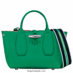 Roseau Handbag S Women Longchamp 8RTH80101 Grass/Green Light - Image 5