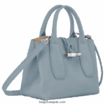 Roseau Handbag S Women Longchamp 8RTH80115 Cloud Blue - Image 3