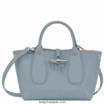 Roseau Handbag S Women Longchamp 8RTH80115 Cloud Blue - Image 5
