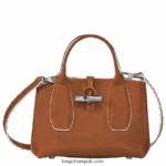 Roseau Handbag S Women Longchamp 8RTH80122 Cognac