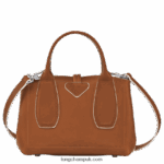 Roseau Handbag S Women Longchamp 8RTH80122 Cognac - Image 4