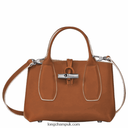 Roseau Handbag S Women Longchamp 8RTH80122 Cognac