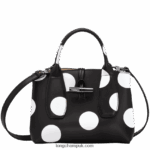 Roseau Handbag S Women Longchamp 8RTH80123 Black