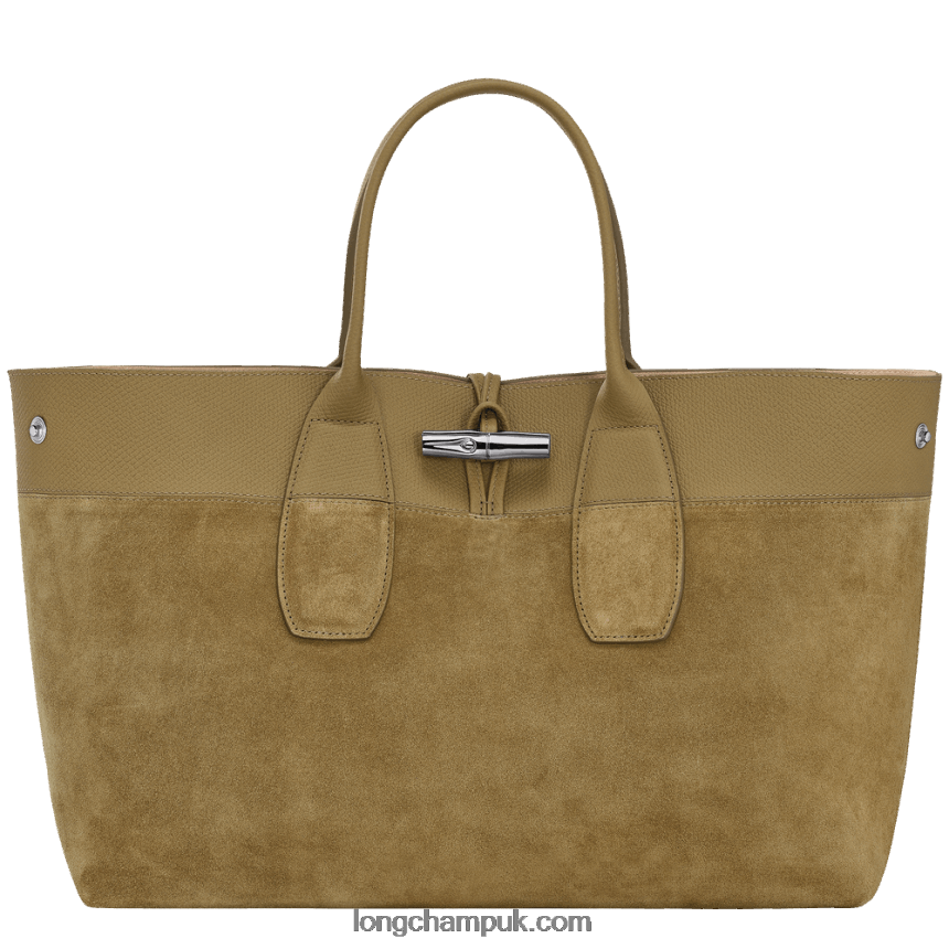 roseau_handbag_xl_women_longchamp_8rth80119_bronze.png Roseau Handbag XL Women Longchamp 8RTH80119 Bronze - Image 1