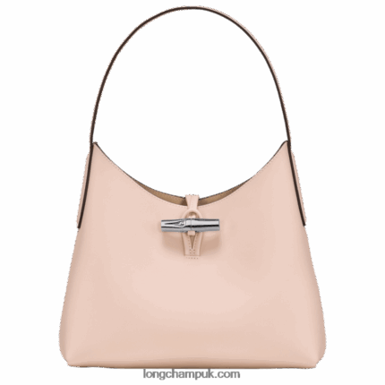Roseau Hobo bag M Women Longchamp 8RTH80367 Pale Pink