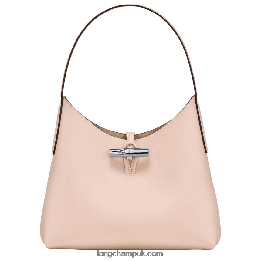 roseau_hobo_bag_m_women_longchamp_8rth80367_pale_pink.png Roseau Hobo bag M Women Longchamp 8RTH80367 Pale Pink - Image 1