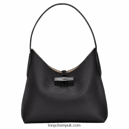 Roseau Hobo bag M Women Longchamp 8RTH80375 Black