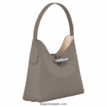 Roseau Hobo bag M Women Longchamp 8RTH80380 Turtledove - Image 3