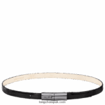 Roseau Ladies' belt Women Longchamp 8RTH80908 Black