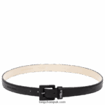 Roseau Ladies' belt Women Longchamp 8RTH80914 Black