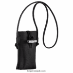 Roseau Phone case with lace Women Longchamp 8RTH80683 Black - Image 3