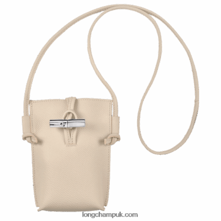 Roseau Phone case with lace Women Longchamp 8RTH80686 Paper