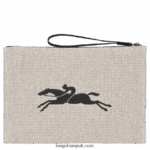 Roseau Pouch Women Longchamp 8RTH80681 Ecru - Image 4