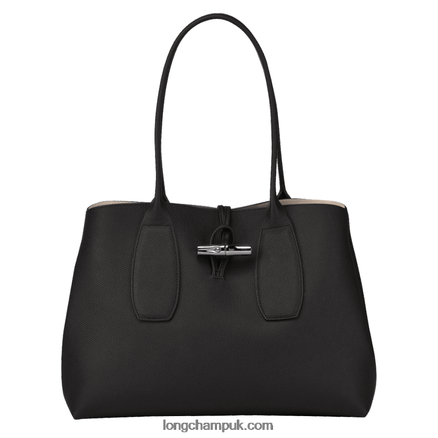 roseau_tote_bag_l_women_longchamp_8rth80368_black.png Roseau Tote bag L Women Longchamp 8RTH80368 Black - Image 1