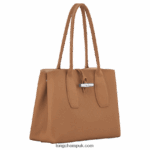 Roseau Tote bag L Women Longchamp 8RTH80369 Natural - Image 3