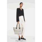 Roseau Tote bag L Women Longchamp 8RTH80381 Ecru - Image 2
