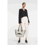 Roseau Tote bag L Women Longchamp 8RTH80381 Ecru - Image 6