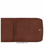 Roseau Wallet Women Longchamp 8RTH80562 Ebony - Image 2