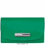 Roseau Wallet Women Longchamp 8RTH80563 Grass/Green Light
