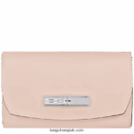 Roseau Wallet Women Longchamp 8RTH80564 Pale Pink