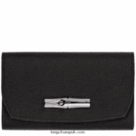 Roseau Wallet Women Longchamp 8RTH80575 Black