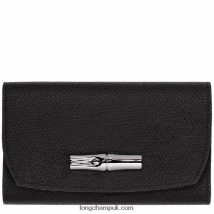 Roseau Wallet Women Longchamp 8RTH80575 Black