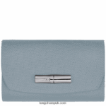 Roseau Wallet Women Longchamp 8RTH80579 Cloud Blue