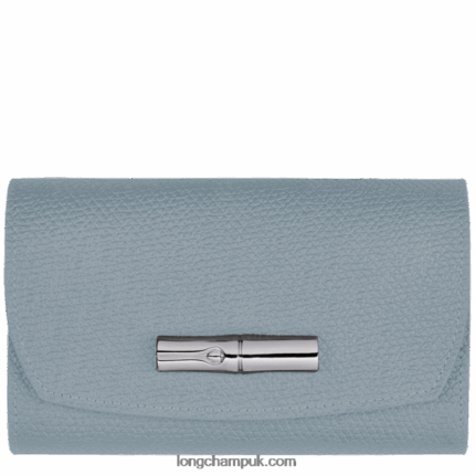 Roseau Wallet Women Longchamp 8RTH80579 Cloud Blue