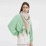 Spring/Summer 2023 Collection Shawl Women Longchamp 8RTH801002 Paper - Image 2