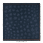 Spring/Summer 2023 Collection Shawl Women Longchamp 8RTH80979 Navy