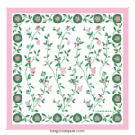 Spring/Summer 2023 Collection Silk scarf 50 Women Longchamp 8RTH801018 Pink