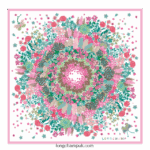 Spring/Summer 2023 Collection Silk scarf 90 Women Longchamp 8RTH801039 Pink
