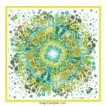 Spring/Summer 2023 Collection Silk scarf 90 Women Longchamp 8RTH801040 Lemon