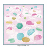 Spring/Summer 2023 Collection Silk scarf 90 Women Longchamp 8RTH801052 Pink