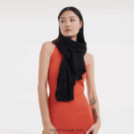 Spring/Summer 2023 Collection Stole Women Longchamp 8RTH80982 Black - Image 2