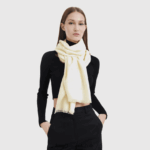 Spring/Summer 2023 Collection Stole Women Longchamp 8RTH80984 Ivory - Image 2