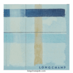 Spring/Summer 2023 Collection Stole Women Longchamp 8RTH80995 Aqua - Image 3