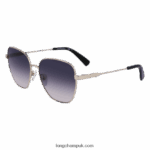 Spring/Summer Collection 2023 Sunglasses Women Longchamp 8RTH8016 Peach/Grey - Image 2