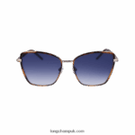 Spring/Summer Collection 2023 Sunglasses Women Longchamp 8RTH80887 Blue Havana