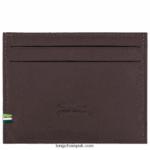 sur Seine Card holder Men Longchamp 8RTH8018 Mocha - Image 2